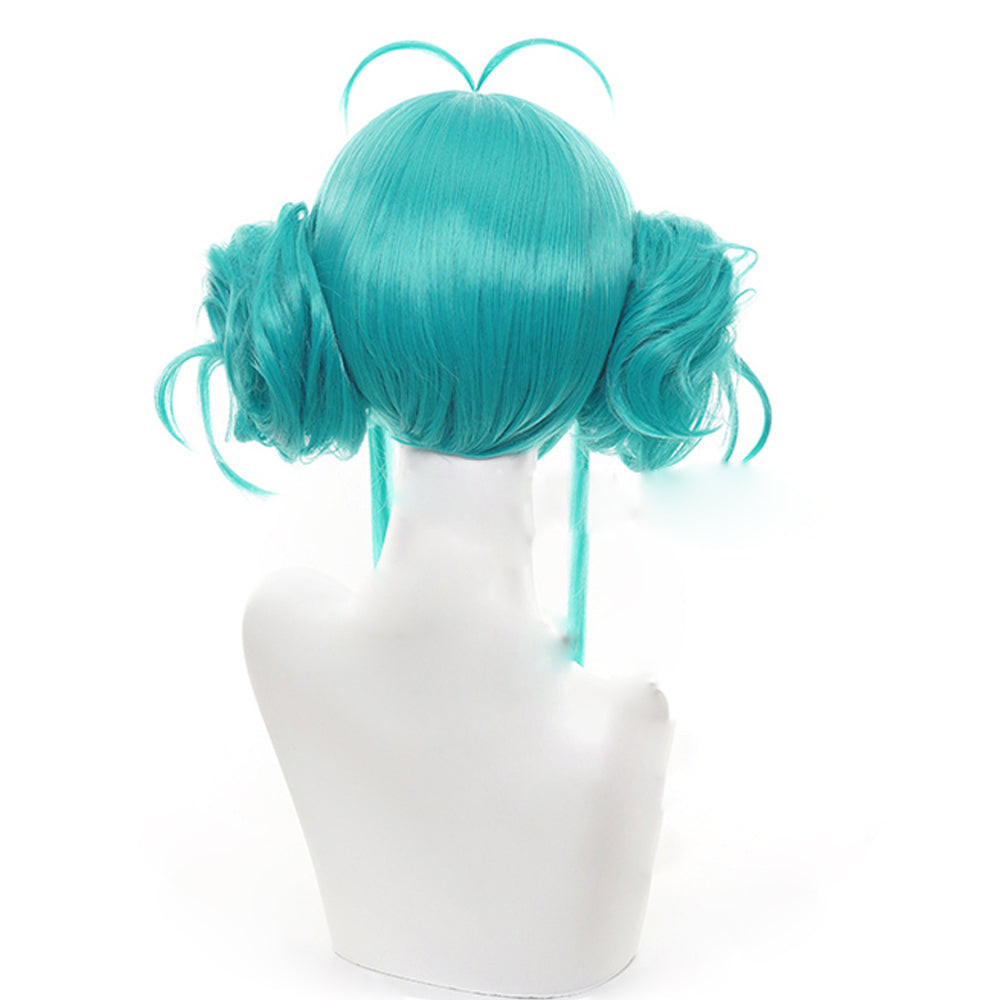 Rulercosplay Vocaloid Hatsune Miku Bunny girl Light Green Short Cosplay Wig