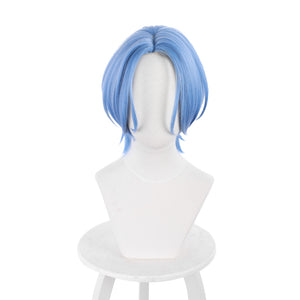 Rulercosplay Anime SK∞ SK EIGHT SNOW(Langa) Blue Short Cosplay Wig