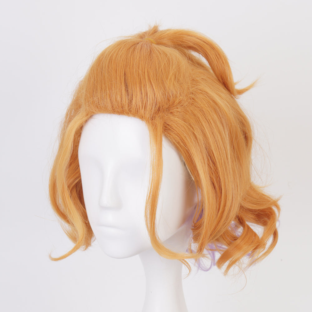 Rulercosplay Twisted Wonderland Cater Orange Short Cosplay Wig