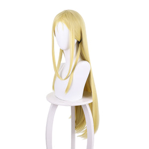 Rulercosplay Anime Summer Time Rendering Kofune Ushio yellow Long Cosplay Wig