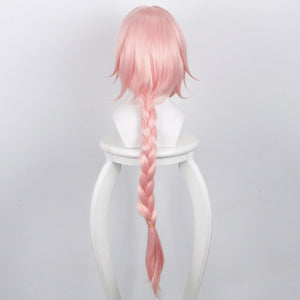 Rulercosplay Fate Apocrypha Astolpho Pink And White Ombre Braid Anime Cosplay Wigs