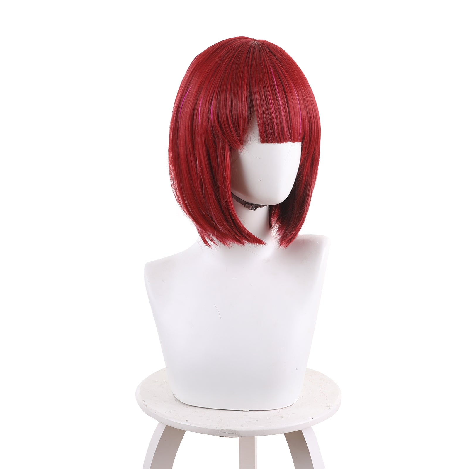Rulercosplay Anime Oshi no Ko Arima Kana Red Short Cosplay Wig