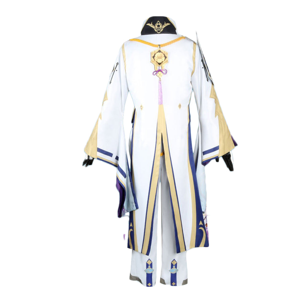 Rulercosplay Genshin Impact Kamisato Ayato White Suit Ayato Cosplay Costume