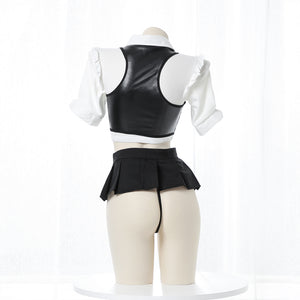 Rulercosplay Black And White Sexy Cosplay Costume
