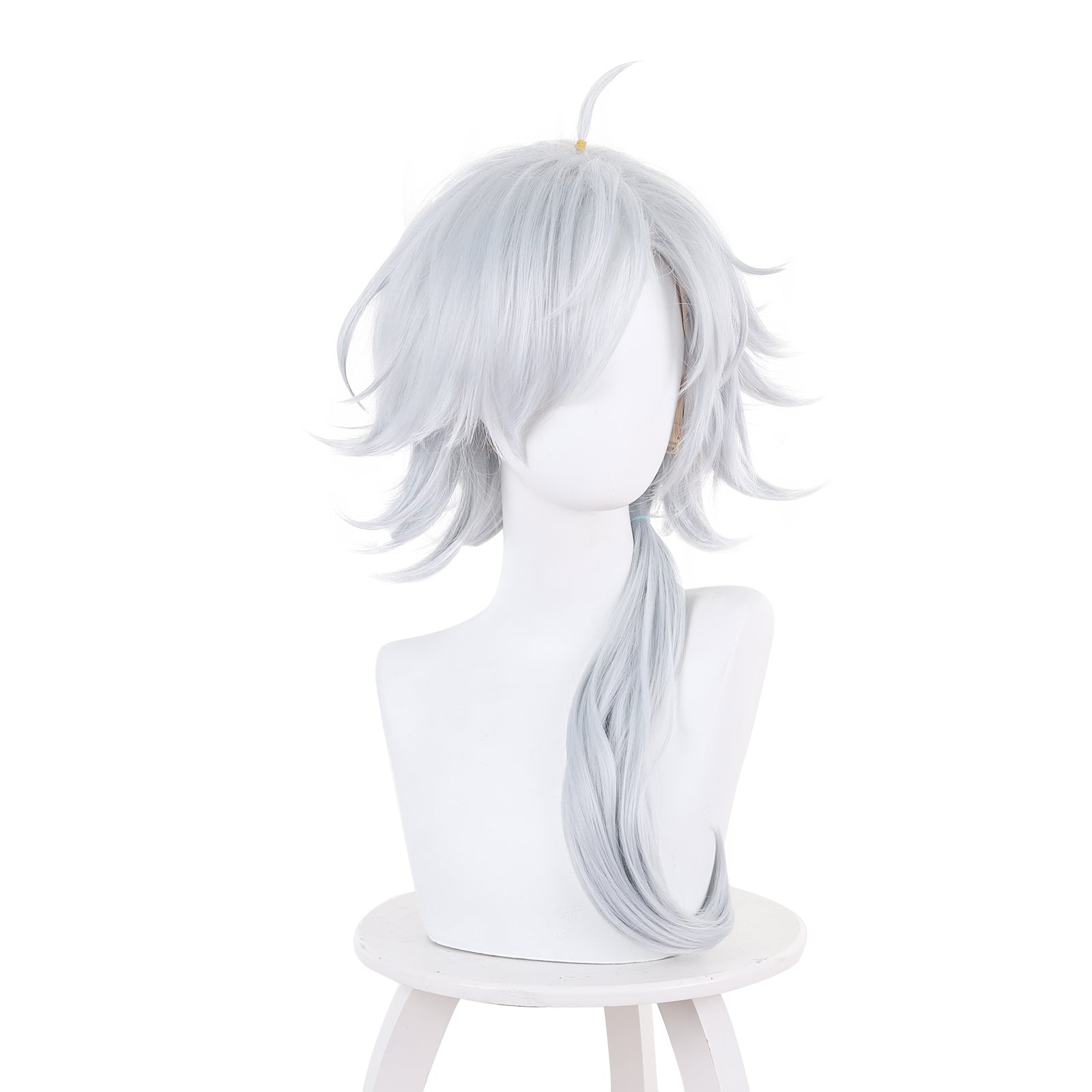 Rulercosplay Anime Spy Classroom Monika White Long Cosplay Wig