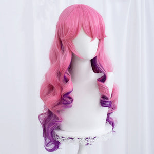 Rulercosplay League of Legends Blossom Ahri Pink Long Game Cosplay Wig