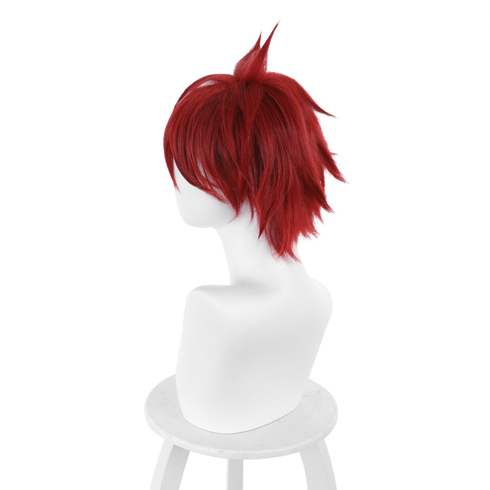 Rulercosplay Anime SK∞ SK EIGHT REKI Dark red Short Cosplay Wig