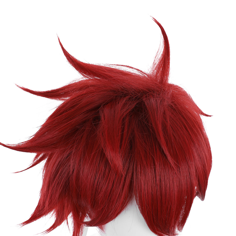 Rulercosplay Anime SK∞ SK EIGHT REKI Dark red Short Cosplay Wig