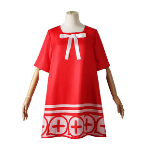 Rulercosplay Anime SPY x FAMILY Anya Forger Red dress Cosplay Costume