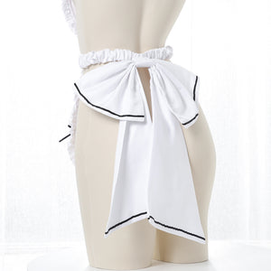 Rulercosplay White Maid Dress Sexy Cosplay Costume