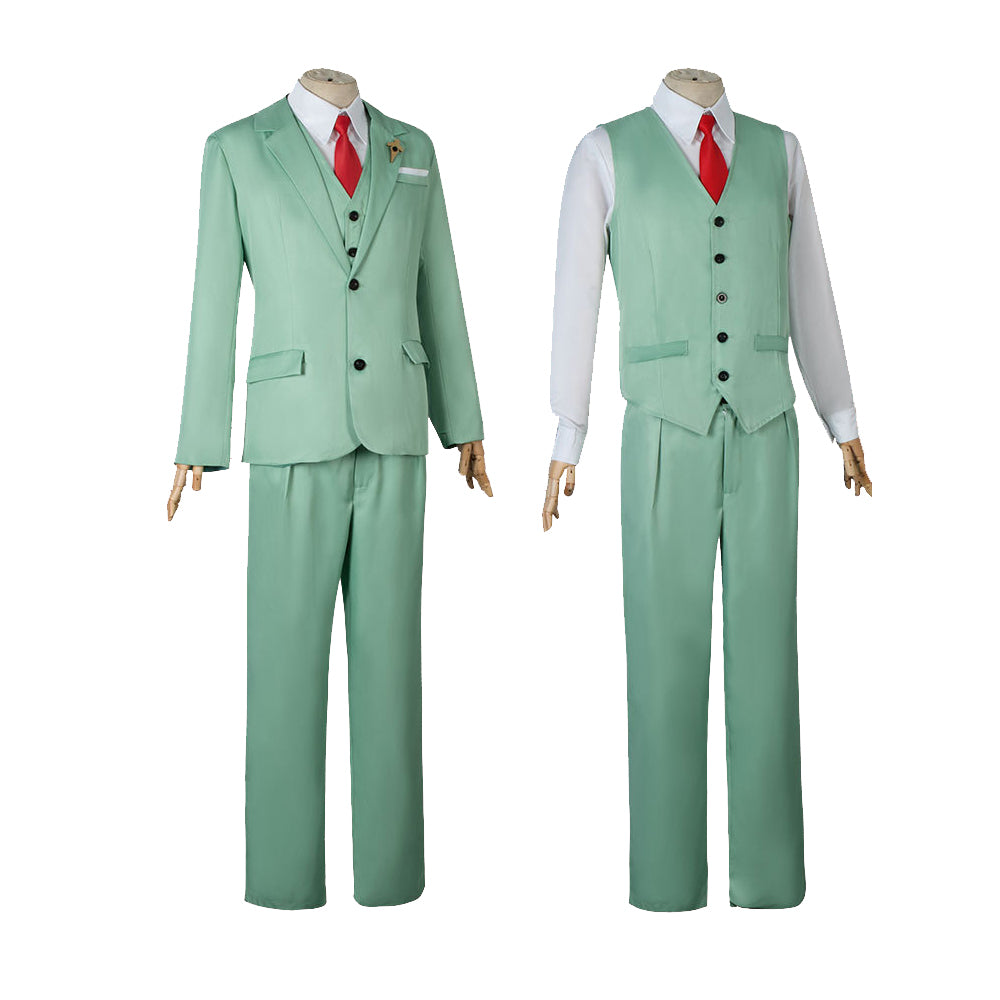 Rulercosplay Anime SPY x FAMILY Loid Forger (Twilight) Green Uniform Cosplay Costume