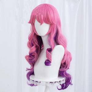 Rulercosplay League of Legends Blossom Ahri Pink Long Game Cosplay Wig