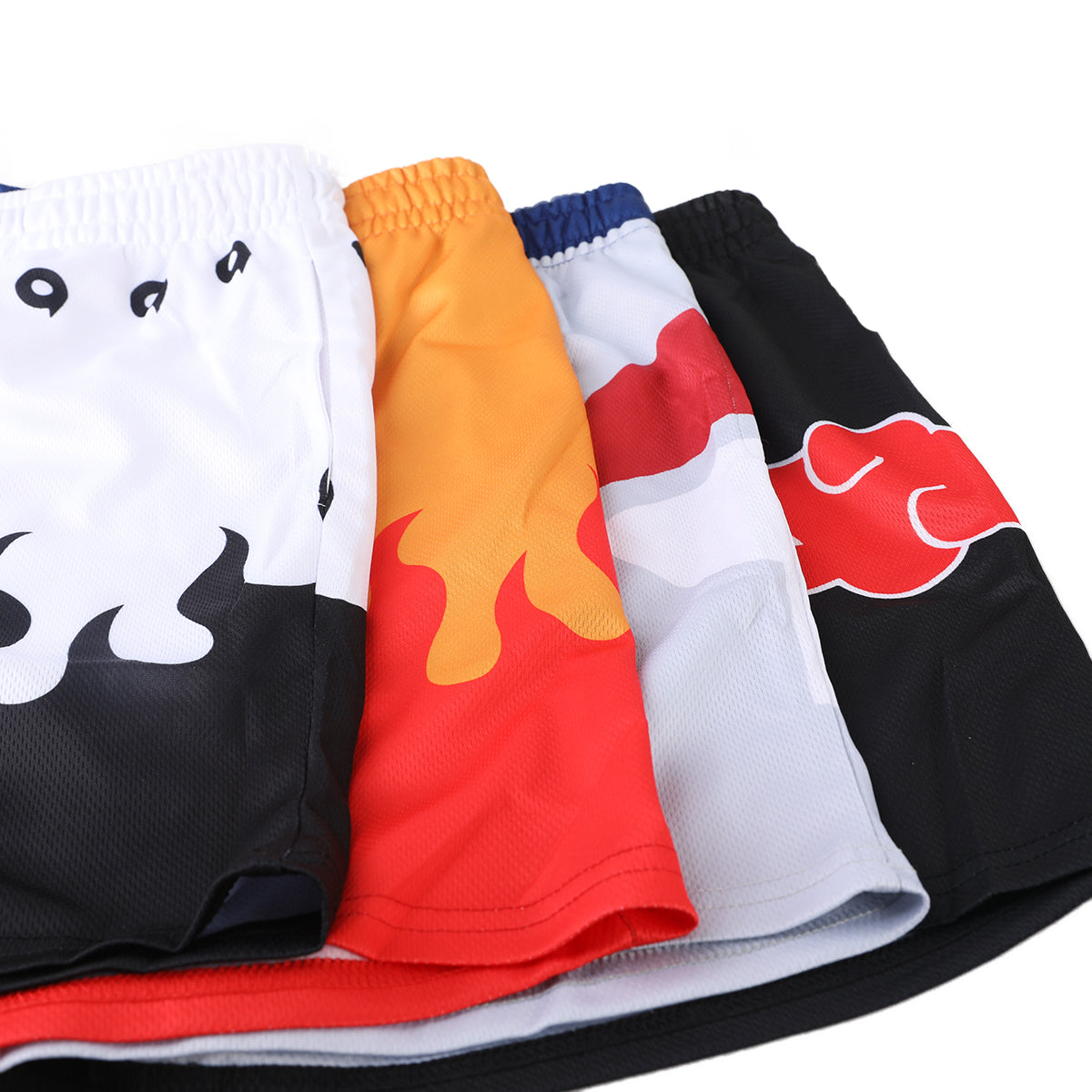 Rulercosplay Anime Naruto Uchiha Sasuke Shorts Cosplay Costume Swim Trunks