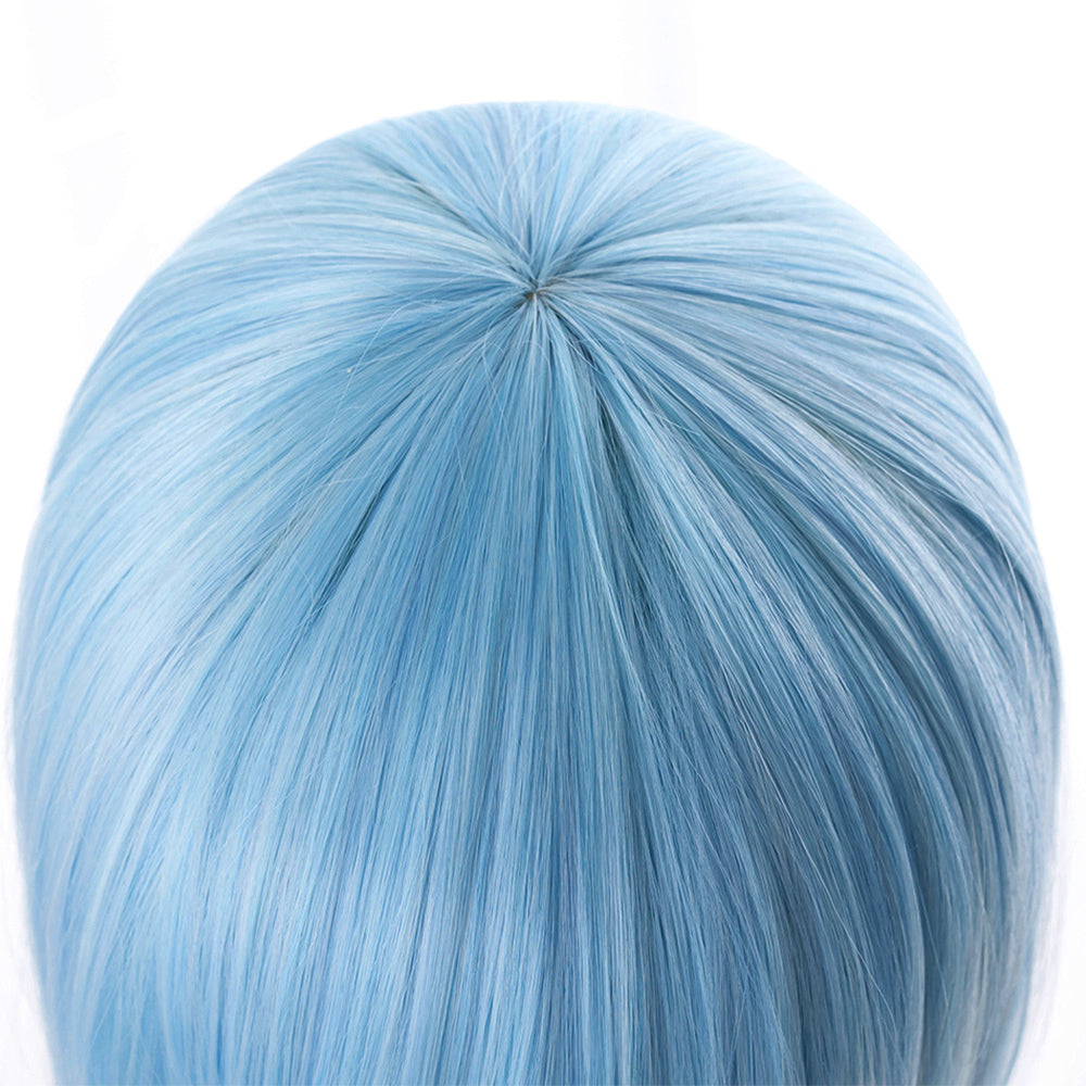 Rulercosplay Anime That Time I Got Reincarnated as a Slime Rimuru Tempest Blue Long Cosplay Wig