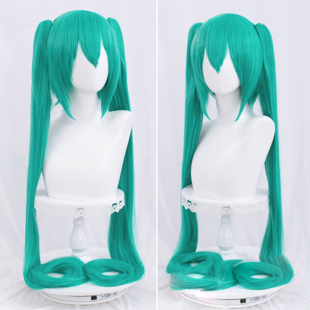 Rulercosplay Vocaloid Miku Ex-Long double ponytail Universal cosplay wig