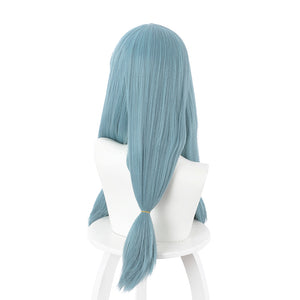 Rulercosplay Anime Jujutsu Kaisen Mahito Blue Long Cosplay Wig
