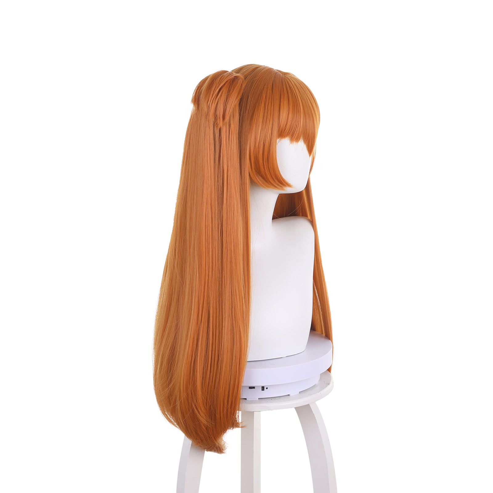 Rulercosplay Anime Neon Genesis Evangelion Asuka Langley Shikinami Orange Long curly Cosplay Wig