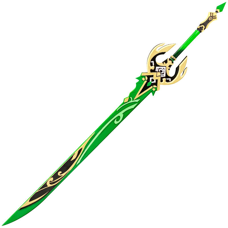 Rulercosplay Genshin Impact Primordial Jade Cutter Keqin Cosplay Weapon