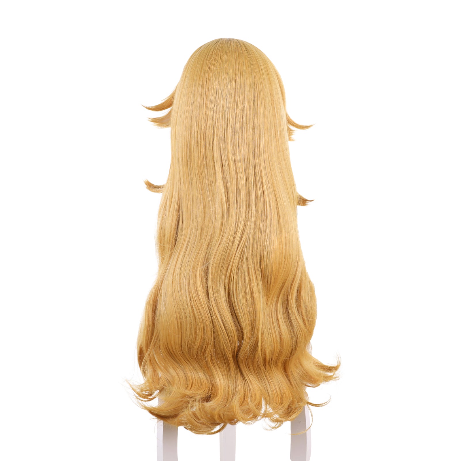 Rulercosplay Anime The Super Mario Bros Princess Peach Brown Long Cosplay Wig