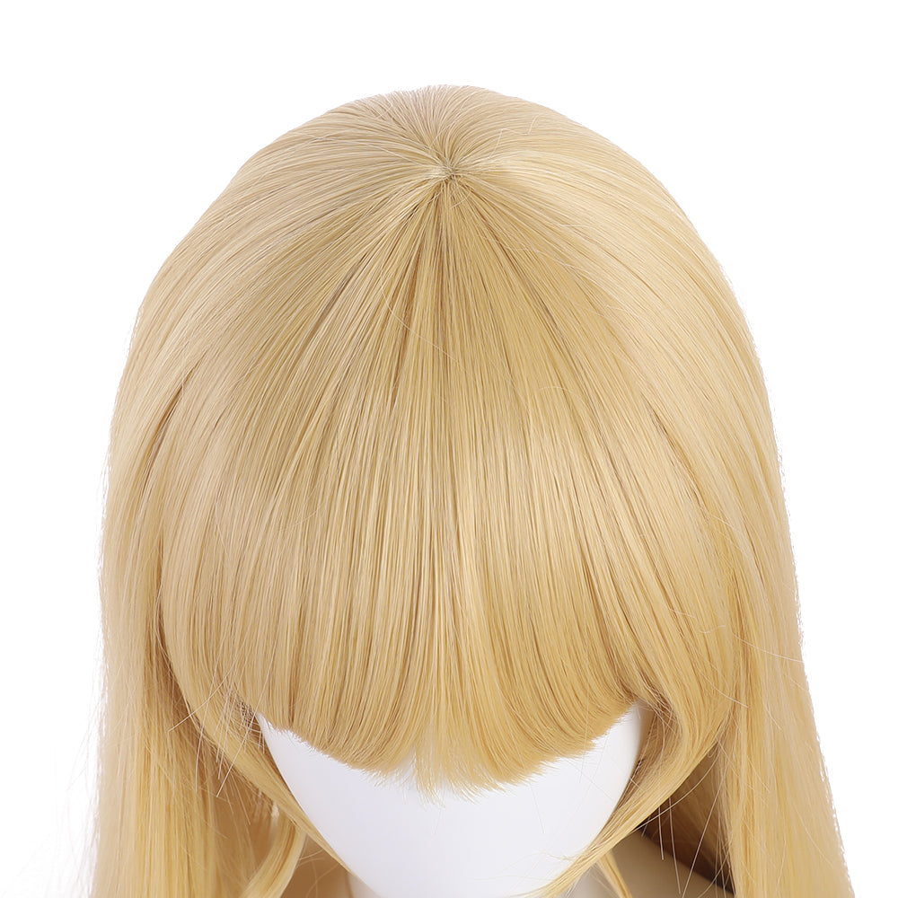 Rulercosplay Anime LoveLive!SuperStar!! Heanna Sumire yellow Long Cosplay Wig