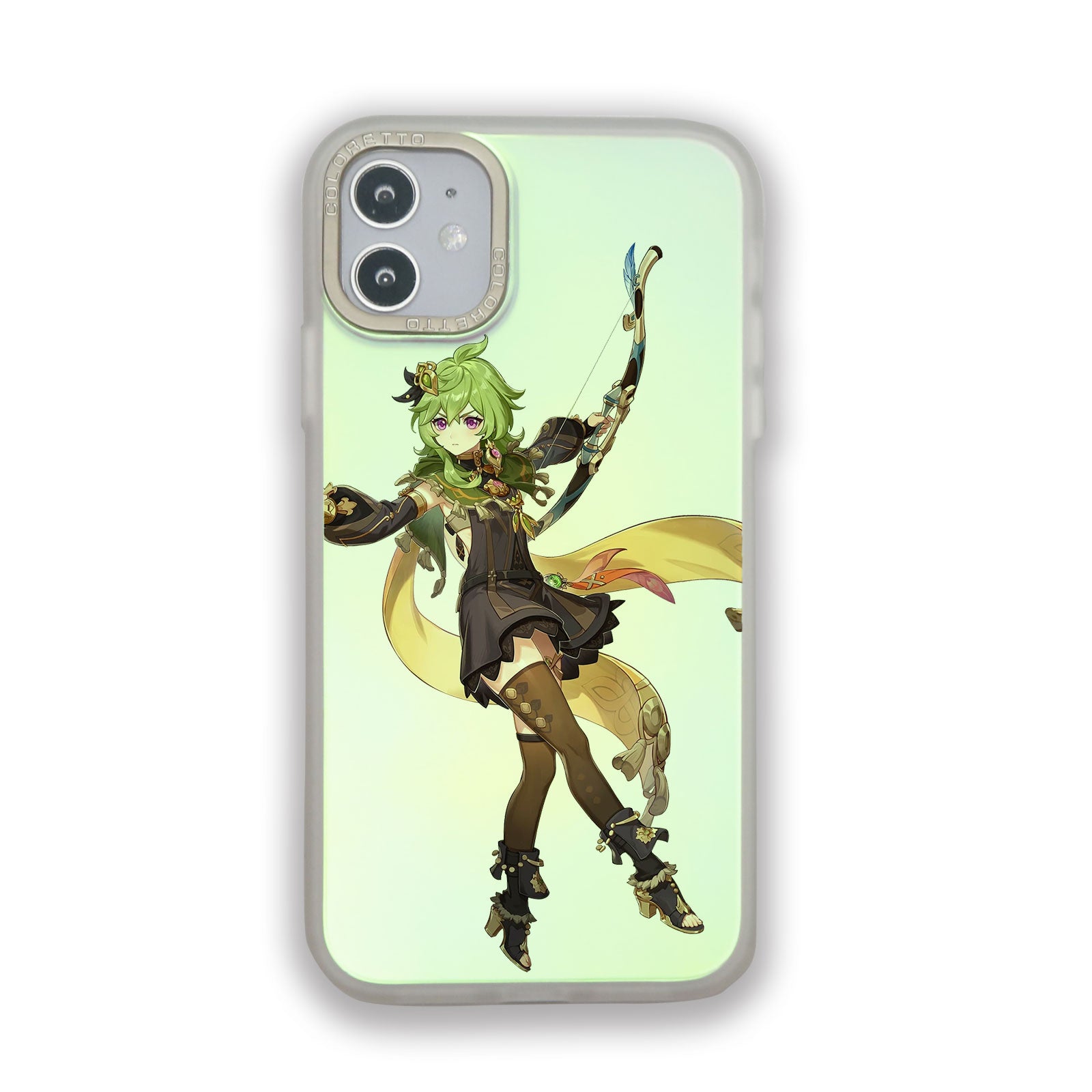 Rulercosplay Genshin impact Collei Phone Case For iphone 11 12 13 14 Anime peripheral