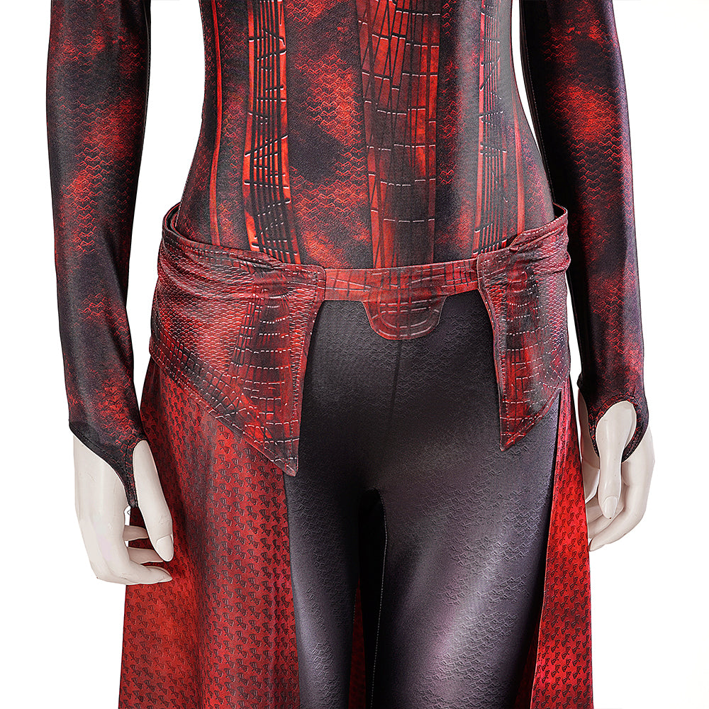 Rulercosplay Doctor Strange 2 Scarlet Witch Wanda Django Maximoff Movie Cosplay Costume