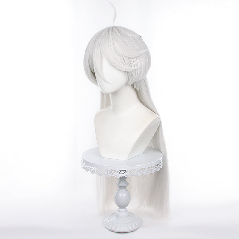 Rulercosplay Mobile Suit Gundam: the Witch from Mercury Miorine Rembran White Long Cosplay Wig