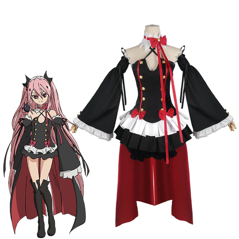 Rulercosplay Anime Seraph of the end Krul Tepes Cosplay Costume