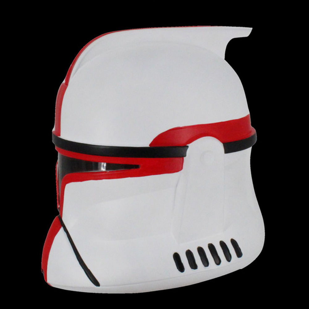 Rulercosplay The Mandalorian Red And White Cosplay Mask