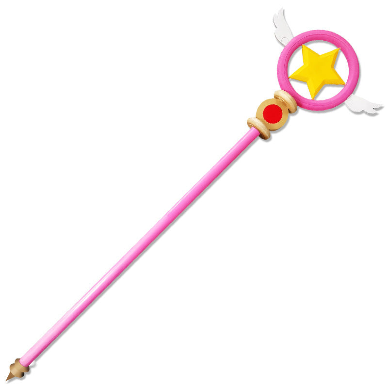 Rulercosplay Cardcaptor Sakura Kinomoto Sealing Wand Star Wand Cosplay Weapon