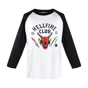 Rulercosplay Stranger Things 4 Hellfire club T-Shirt Cosplay Costume