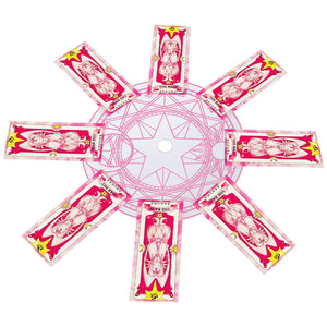 Rulercosplay Cardcaptor Sakura Kinomoto Rotating Transparent Magic Circle Cosplay Weapon