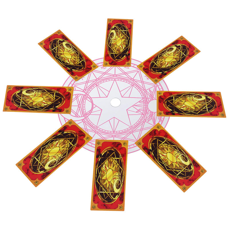 Rulercosplay Cardcaptor Sakura Kinomoto Rotating Transparent Magic Circle Cosplay Weapon