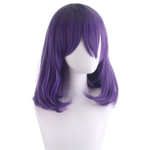 Rulercosplay Anime Vermeil purple short Cosplay Wig