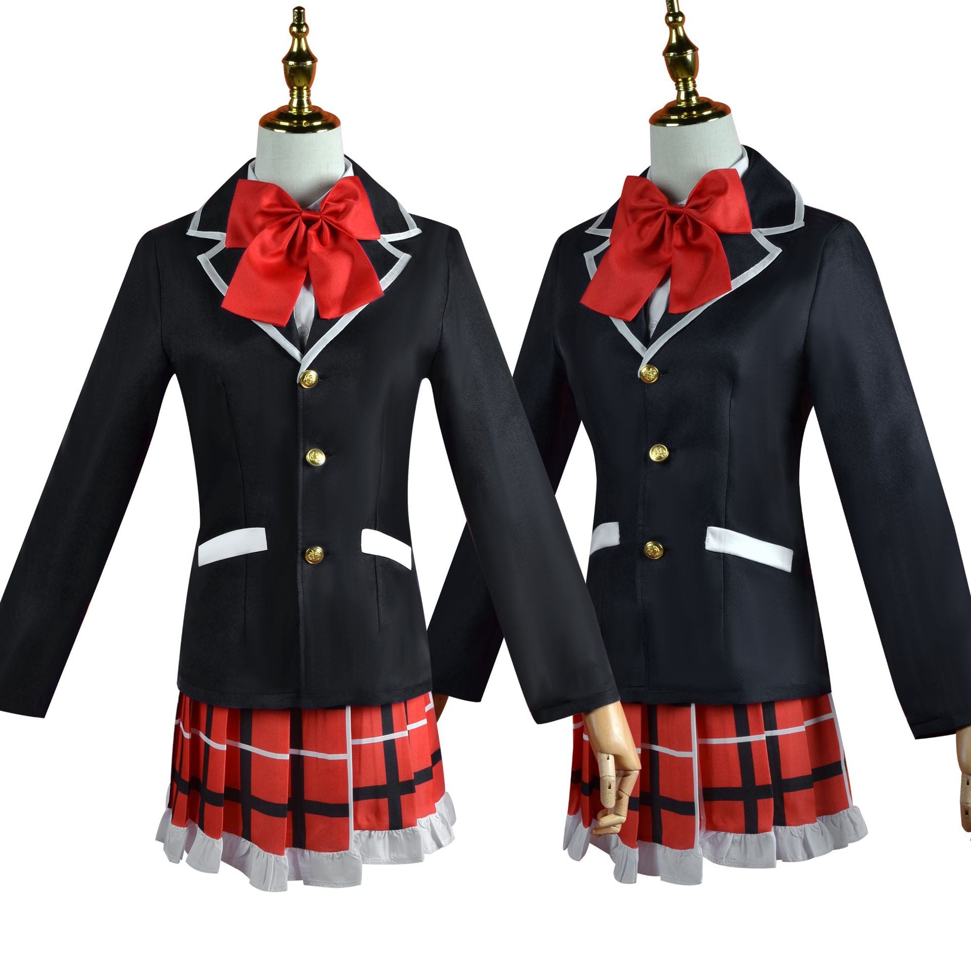 Rulercosplay Anime Love Chunibyo & Other Delusions Takanashi Rikka Cosplay Costume