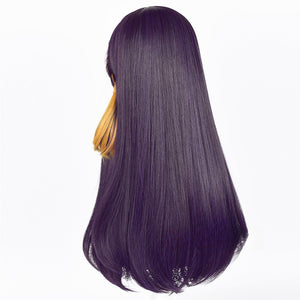 Rulercosplay Vtuber NIJISANJI Petra Gurin Purple Long Cosplay Wig
