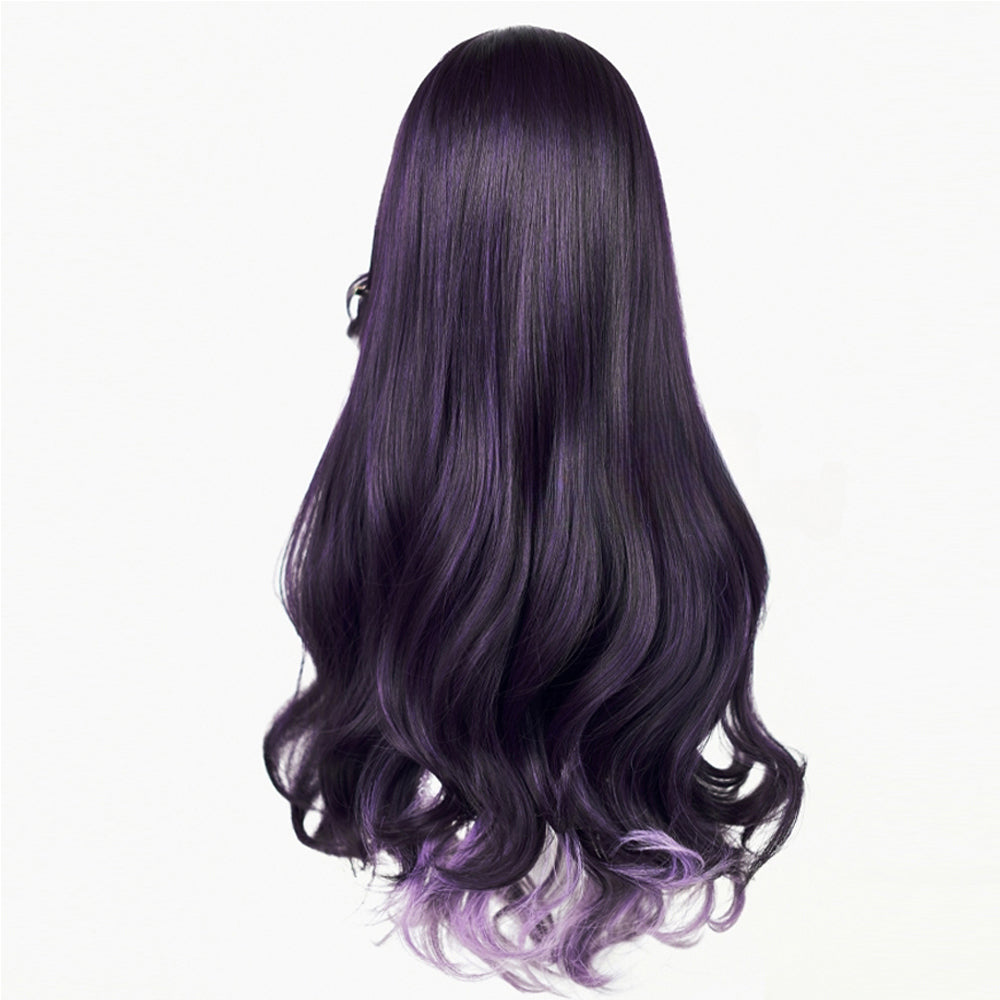 Rulercosplay Vtuber NIJISANJI Scarle Yonaguni Purple Long Cosplay Wig