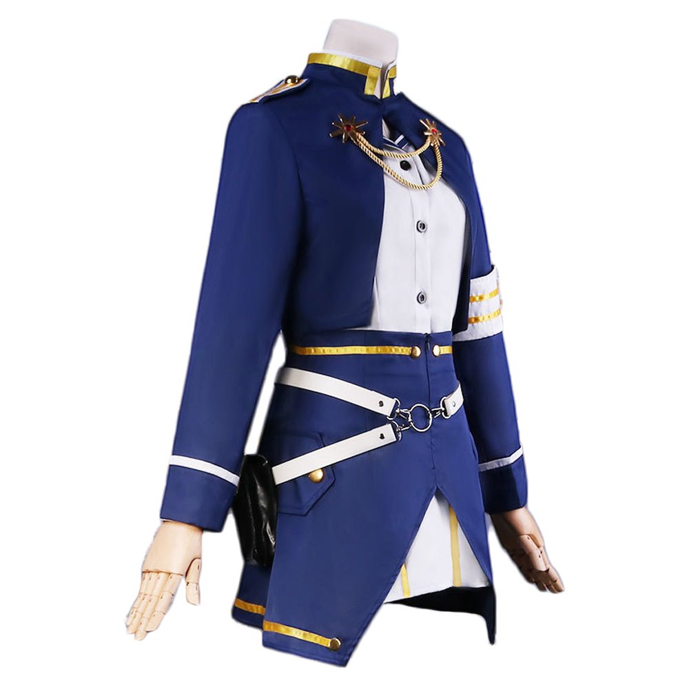 Rulercosplay Anime 86 -eightysix- Vladilena Milize Blue uniform Cosplay Costume - Rulercosplay