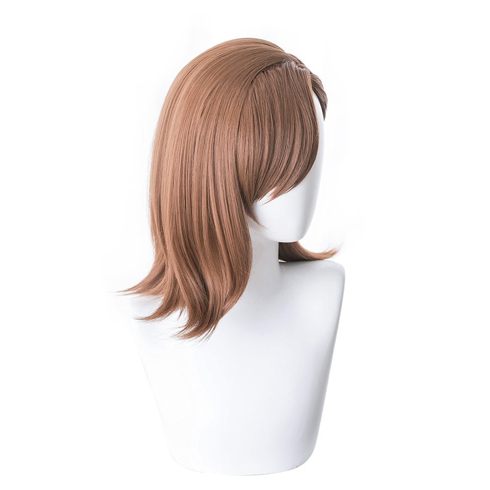 Rulercosplay Anime A Certain Magical Index Misaka Mikoto Brown Short Cosplay Wig - Rulercosplay