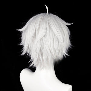 Rulercosplay Anime BLUE LOCK Seishiro Nagi White Short Cosplay Wig - Rulercosplay