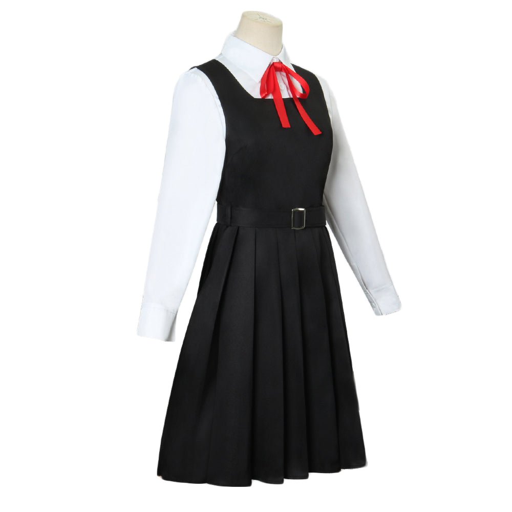 Rulercosplay Anime Chainsaw Man Mitaka Asa Black uniform Dress Cosplay Costume - Rulercosplay