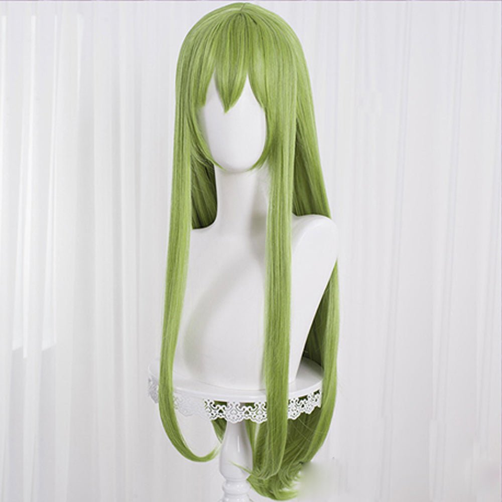 Rulercosplay Anime CODE GEASS CC Green long Cosplay Wig - Rulercosplay
