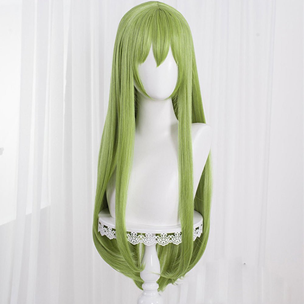 Rulercosplay Anime CODE GEASS CC Green long Cosplay Wig - Rulercosplay