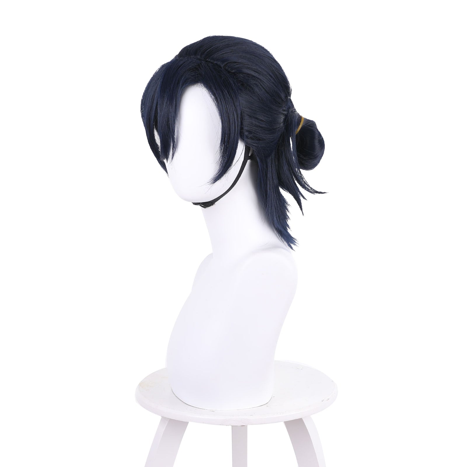 Rulercosplay Anime Cosplay Wigs for Ajiro Shinpei navy blue Cosplay Wig of Summer Time Rendering - Rulercosplay