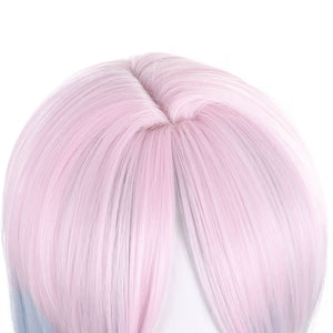 Rulercosplay Anime Cyberpunk Edgerunners Lucyna Kushinada Colorful Short Cosplay Wig(In stock) - Rulercosplay