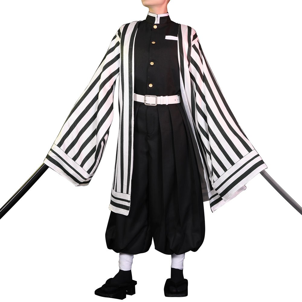 Rulercosplay Anime Demon Slayer Iguro Obanai Haori Uniform Cosplay Costume - Rulercosplay