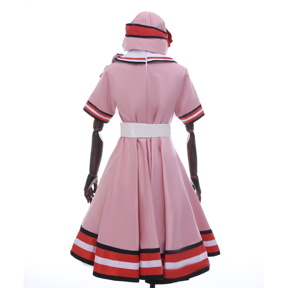 Rulercosplay Anime Demon Slayer Kamado Nezuko Daily life Dress Cosplay Costume - Rulercosplay