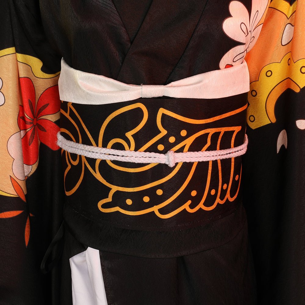Rulercosplay Anime Demon Slayer Kibutsuji Muzan Ladies Kimono Cosplay Costume - Rulercosplay