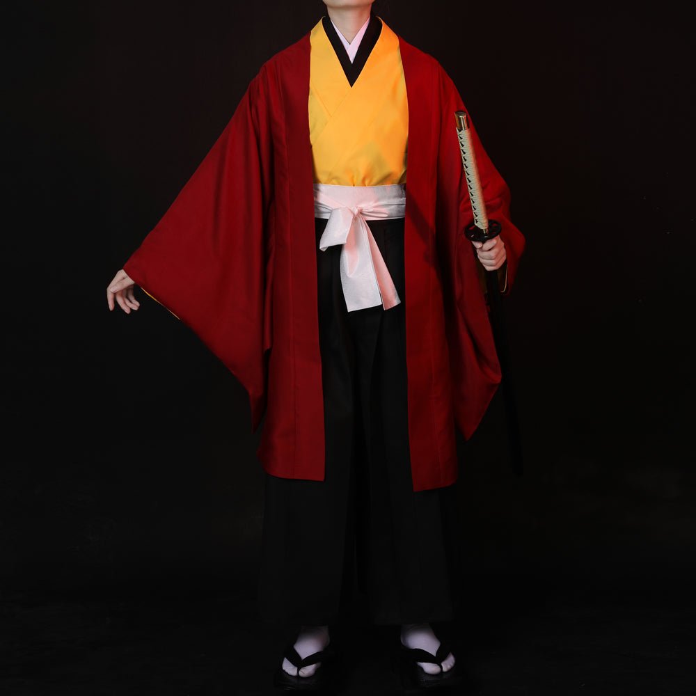 Rulercosplay Anime Demon Slayer Tsugikuni Yoriichi Kimono Cosplay Costume - Rulercosplay