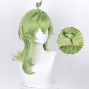 Rulercosplay Anime Genshin Impact Collei Green Medium Cosplay Wig - Rulercosplay